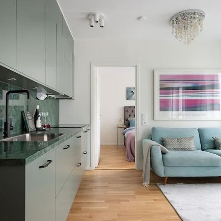 Modern Elegance I Hagastaden Lägenhet Stockholm Exteriör bild