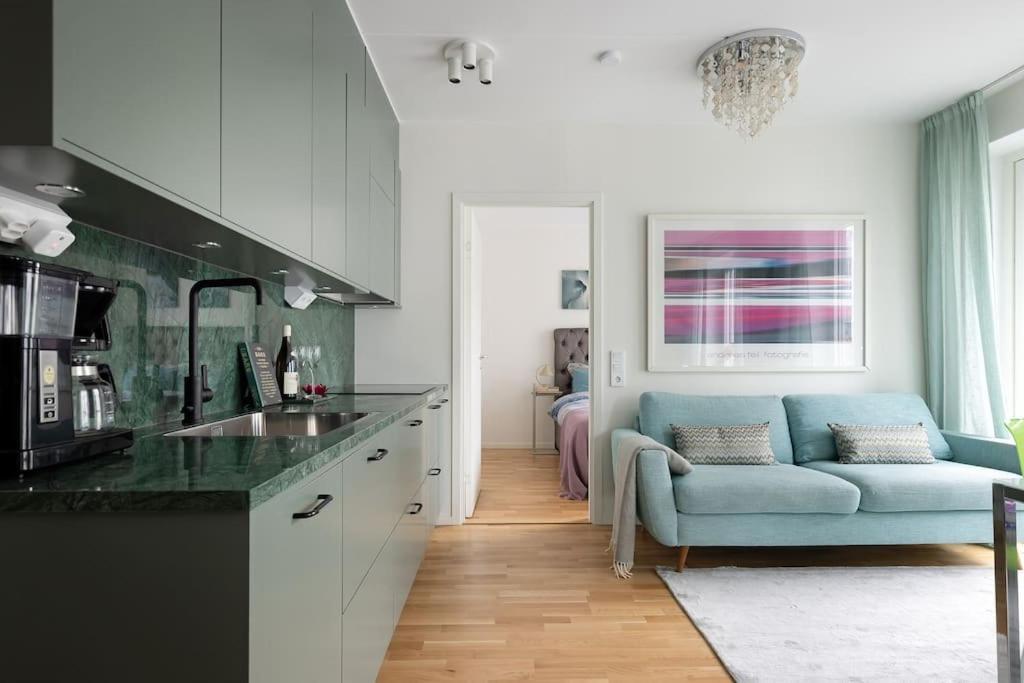 Modern Elegance I Hagastaden Lägenhet Stockholm Exteriör bild