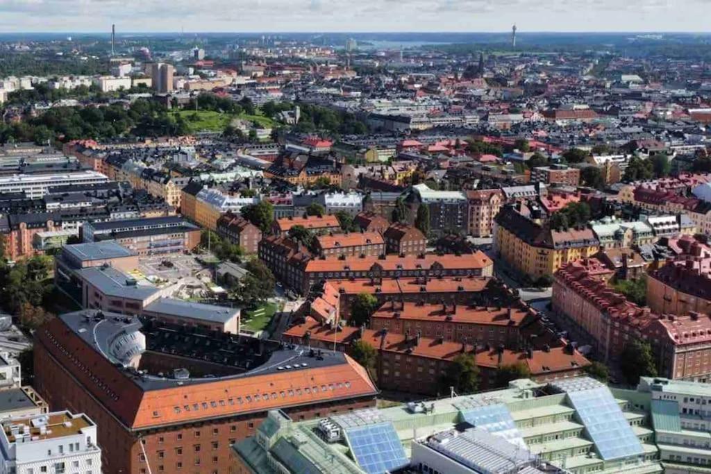 Modern Elegance I Hagastaden Lägenhet Stockholm Exteriör bild